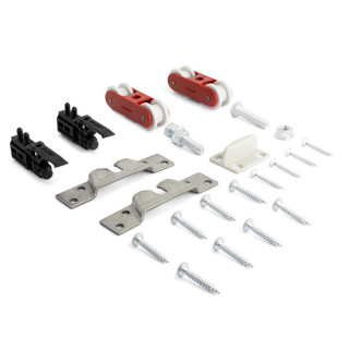 JUEGO DE ACCESORIOS DE PUERTAS CORREDERAS KLEIN SENSUS - PARA PUERTAS DE MADERA DE 40 A 80 KG