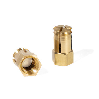 TUERCA EXPANSIBLE LATON M8-20 C/BOLA  PARA TALADRO 10mm.