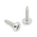 TORNILLO TIRADOR PARA ROSCA MADERA. ACERO. CABEZA ANCHA KOMBY. ZINCADO