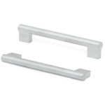 TIRADOR AORTA. ZAMAK. PARA MUEBLES. DISTANCIA ENTRE CENTROS 128MM