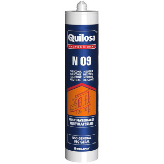 SILICONA NEUTRA. . PINTABLE. 300 ML. PARA . NO ENNEGRECE - QS ADHESIVOS 2