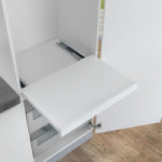 GUÍA SHELF. ACERO /GALVANIZADO. EXTRACCIÓN TOTAL. APERTURA PUSH - SALICE
