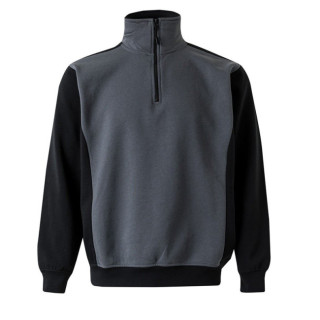 SUDADERA TÉCNICA. CUELLO ALTO. MEDIA CREMALLERA. . TALLAS S-XL - VELILLA