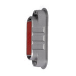 CERRADERO MINIMAL XT PUERTA MADERA CROMO SATINADO, NEGRO MATE, BLANCO MATE ACABADO CROMO CEPILLAD