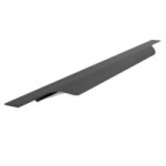 TIRADOR EMBUTIR MODELO VECTOR ALUMINIO SP19 NEGRO CEPILLADO