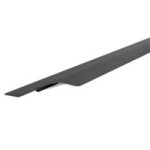 TIRADOR EMBUTIR MODELO VECTOR ALUMINIO SP19 NEGRO CEPILLADO