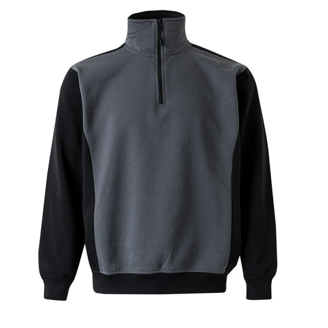 SUDADERA TÉCNICA. CUELLO ALTO. MEDIA...