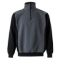 SUDADERA TÉCNICA. CUELLO ALTO. MEDIA CREMALLERA. . TALLAS S-XL - VELILLA
