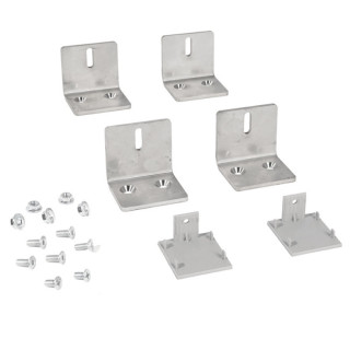 JUEGO 4 SOP PARED MOVE+TAPA LATERAL ZINCAD 4SOP + 4TORN 4X10 + 4TUERCAS M4