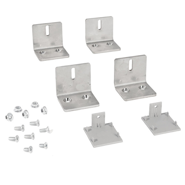 JUEGO 4 SOP PARED MOVE+TAPA LATERAL ZINCAD 4SOP + 4TORN 4X10 + 4TUERCAS M4