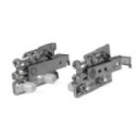 COLGADOR OCULTO REGULABLE SCARPI-4 MD10. ZINCADO. DERECHA / IZQUIERDA. MONTAJE OCULTO. 3 AJUSTES INDEPENDIENTES - INDAUX