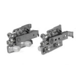 COLGADOR OCULTO REGULABLE SCARPI-4 MD10. ZINCADO. DERECHA / IZQUIERDA. MONTAJE OCULTO. 3 AJUSTES INDEPENDIENTES - INDAUX