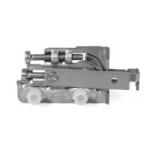 COLGADOR OCULTO REGULABLE SCARPI-4 MD10. ZINCADO. DERECHA / IZQUIERDA. MONTAJE OCULTO. 3 AJUSTES INDEPENDIENTES - INDAUX