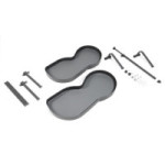 EXTRAÍBLE RIÑON BACAN ANTRACITA IZQUIERDA - DERECHA