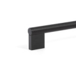 TIRADOR ALUMINIO GRAF BIG DE VIEFE. LARGO 1200 MM. NEGRO CEPILLADO