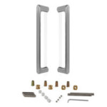 MANILLON JNF ORGANIC 250MM NIQUEL SATINADO/NEGRO