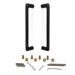 MANILLON JNF ORGANIC 250MM NIQUEL SATINADO/NEGRO ACABADO NÍQUEL SATINAD