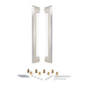 MANILLON JNF METRIC 300MM NIQUEL SATINADO / TITANIO BLACK ACABADO NÍQUEL SATINAD