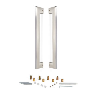MANILLON JNF METRIC 300MM NIQUEL SATINADO / TITANIO BLACK ACABADO NÍQUEL SATINAD 2