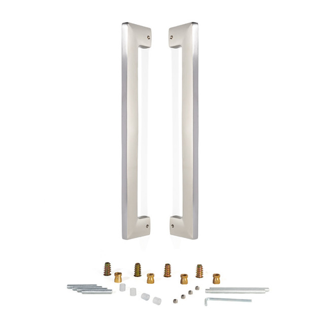 MANILLON JNF METRIC 300MM NIQUEL SATINADO / TITANIO BLACK ACABADO NÍQUEL SATINAD