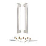 MANILLON JNF METRIC 300MM NIQUEL SATINADO / TITANIO BLACK ACABADO NÍQUEL SATINAD
