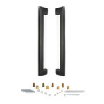 MANILLON JNF METRIC 300mm NIQUEL SATINADO / TITANIO BLACK