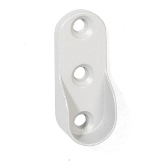 SOPORTE TUBO OVAL MEGANEKO GRIS/NEGRO 2