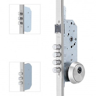 CERRADURA SEG.TESA 3P TLB3645SCLAI INOXIDABLE ENTRADA 60mm CERADERO 45mm S/CILINDRO
