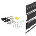 KIT FINE INTERNO NEGRO CEPILLADO Y BLANCO