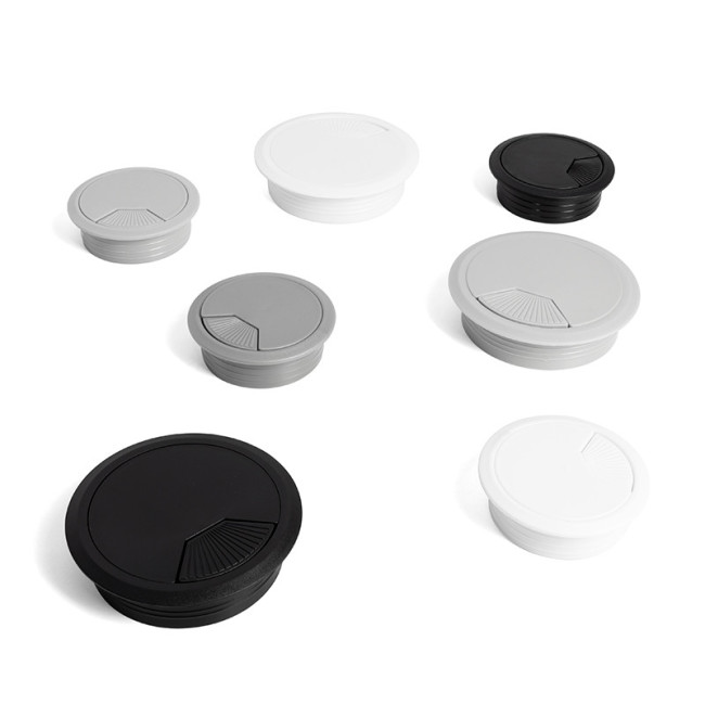 PASACABLE REDONDO Ø60 H20 RAL9006