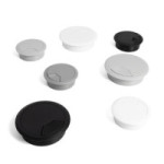 PASACABLE REDONDO Ø60 H20 RAL9006