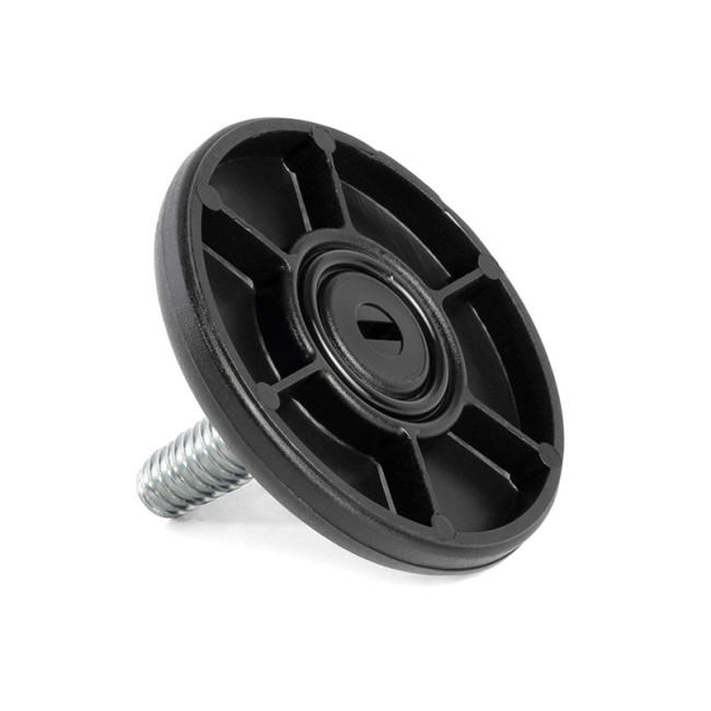 PIE NIVELADOR TONI Ø50 M8X24 NEGRO