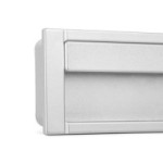 TIRADOR EMBUTIDO KARA. PLÁSTICO RESISTENTE. ALUMINIO RAL 9006 - Q&Q