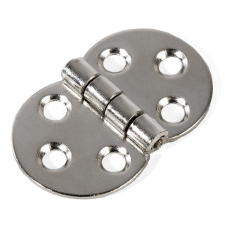 BISAGRA PLANA SENCIA 30X48 HIERR ZINCADO