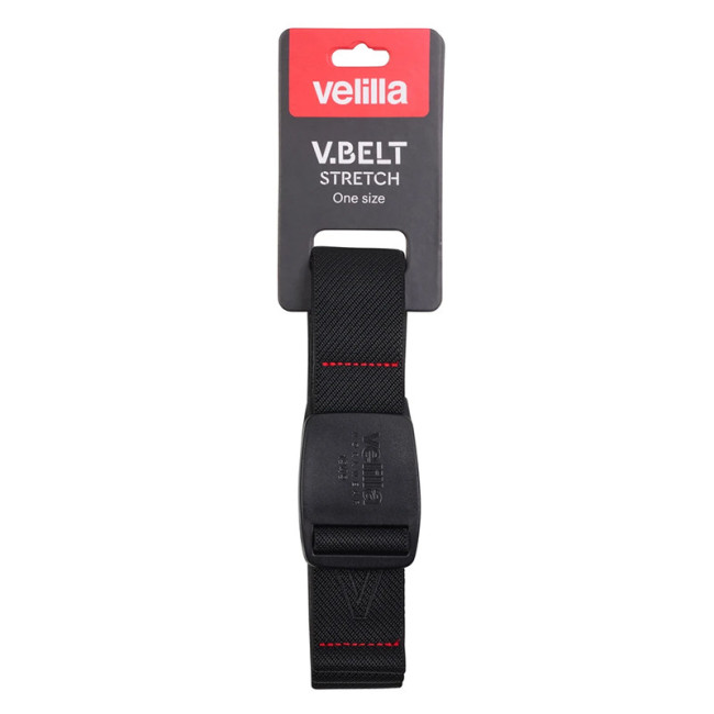 CINTURÓN ELÁSTICO STRETCH NEGRO T-U - VELILLA