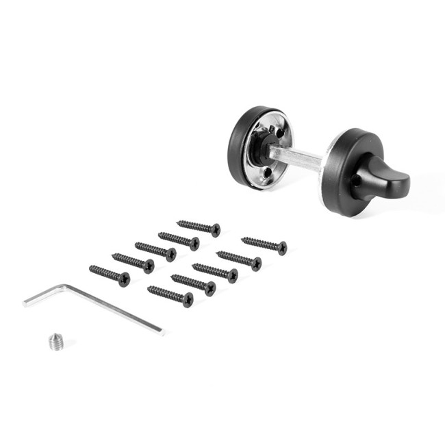 MULETILLA DESBLOQUEO INOXIDABLE Ø35 NEGRO MATE