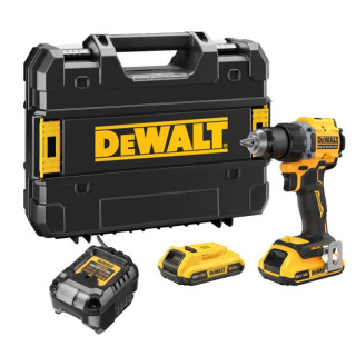ATORNILLADOR INALÁMBRICO DCD708D2T-QW. SIN ESCOBILLAS. XR. BATERÍA 18V 2AH. DIÁMETRO 13MM - DEWALT