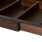 CUBERTERO DE MADERA EXTENSIBLE EN COLOR ABEDUL Y NOGAL. MODELO LIVVO. DIFERENTES ANCHOS