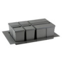 CUBO BASURA NETO M700-800 1X20 2X9L H209  C/BANDEJA INFERIOR. PARA INTERIOR DE CAJON.