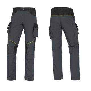 PANTALON MCPA2STR GRIS/NGR/AMRLLO T-XL DELTA PLUS
