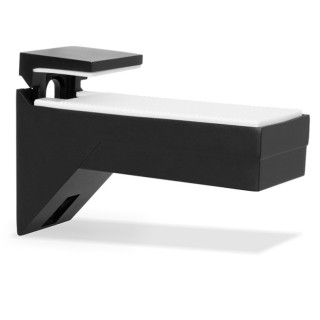 SOPORTES PARA ESTANTE MURAL KALABRONE NEGRO (2U)  ESPESOR DE 8a30mm. (+TORNILLOS Y TACOS) 2