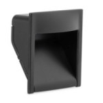 TIRADOR ZAMAK PARA EMBUTIR MODELO WAVE ACABADO NEGRO MATE