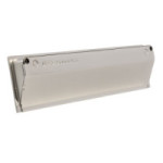 TIRADOR ZAMAK PARA EMBUTIR MODELO WAVE ACABADO NEGRO MATE