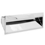 TIRADOR ZAMAK PARA EMBUTIR MODELO WAVE ACABADO NEGRO MATE