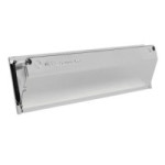 TIRADOR ZAMAK PARA EMBUTIR MODELO WAVE ACABADO NEGRO MATE