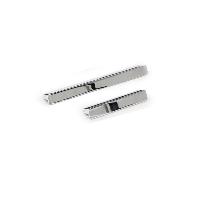 TIRADOR ALUMINIO TATI L84 C64 CROMO