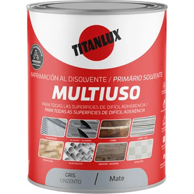 IMPRIMACION MULTIUSO TITAN GRIS 750ml