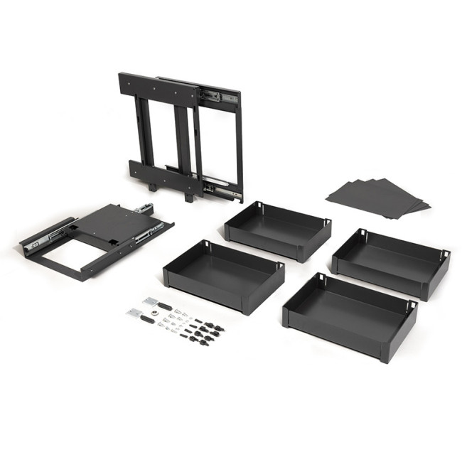 BASTIDOR EXTRAÍBLE RINCONERO NOVA FLAT ACABADO ANTRACITA