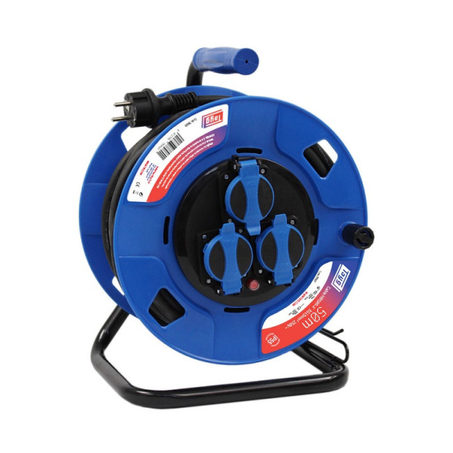 PROLONGADOR 3000W IP55 TAYG 3-1,5 50mts 13A 230V 3000W IP55 790607