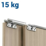 KIT HERRAJES LIVING TOP 1 PUERTA 15KG